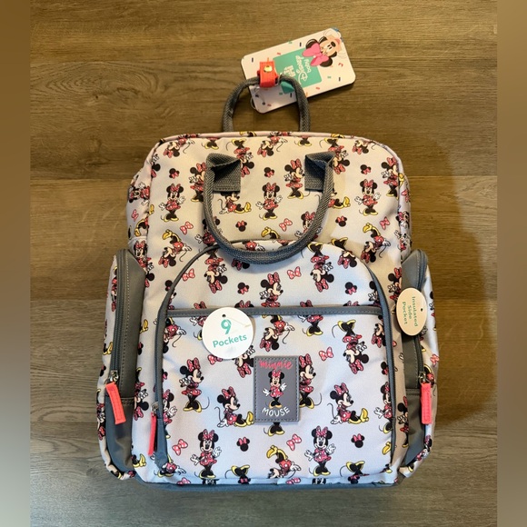 Disney Handbags - Disney Minnie Mouse Diaper Bag Backpack